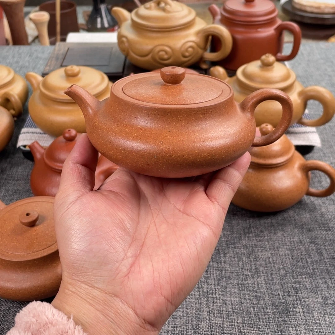 紫砂茶壶雪**影黄降坡桑盘微瑕全手30目200
