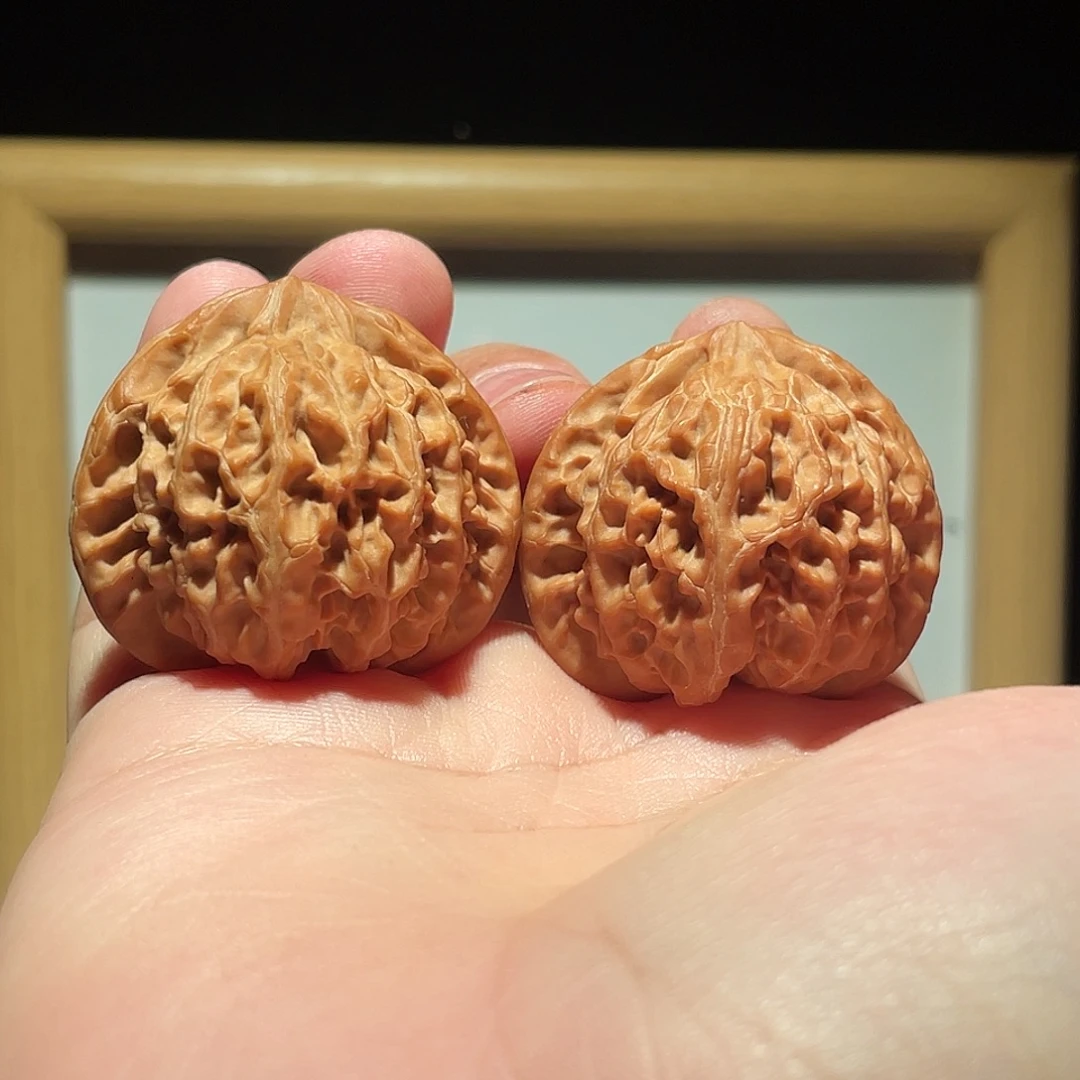 吊坠文玩核桃38全品汉高宫灯