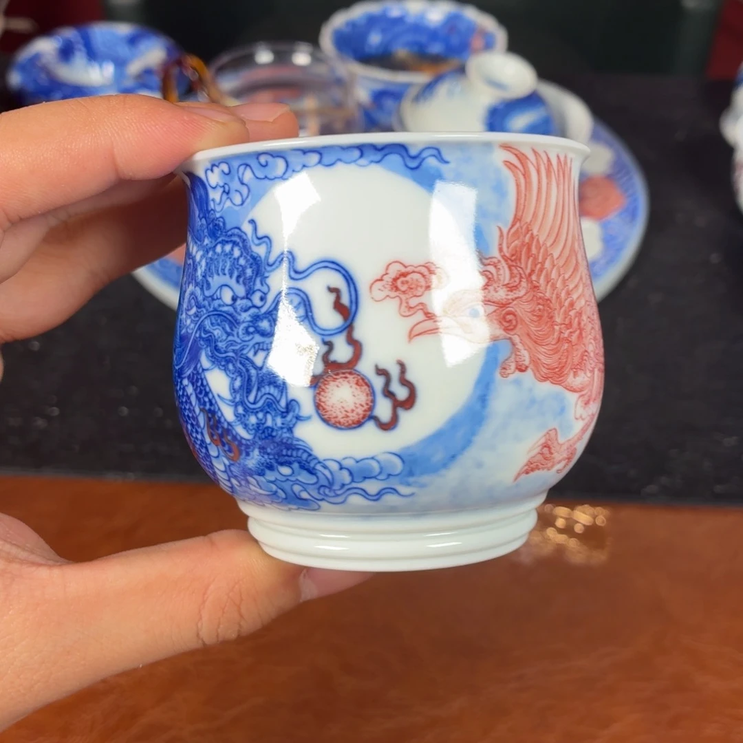 杯子瓷瓷姑娘景德镇陶瓷艺术