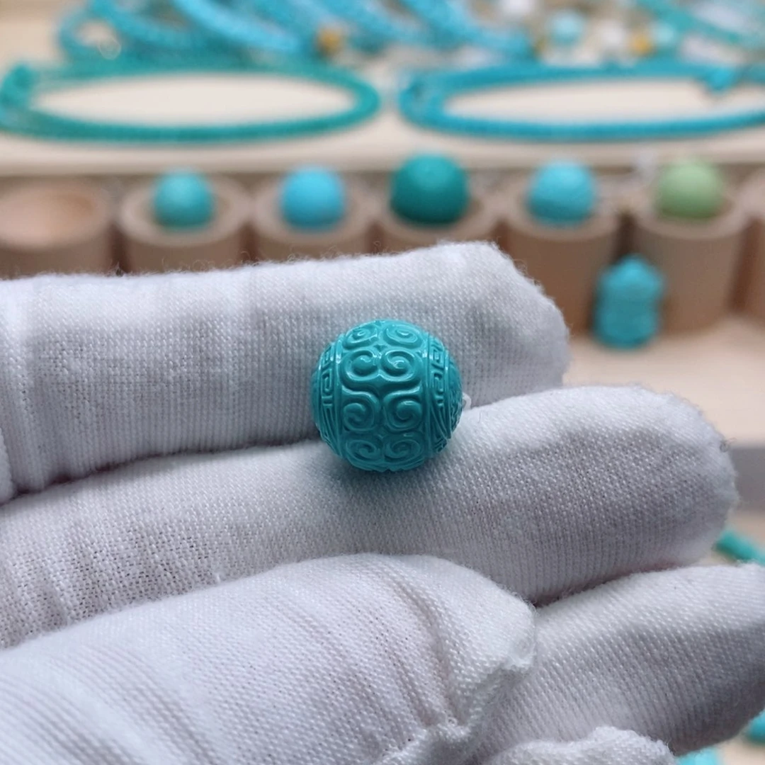 绿松石珠宝奇石未镶嵌皇****h