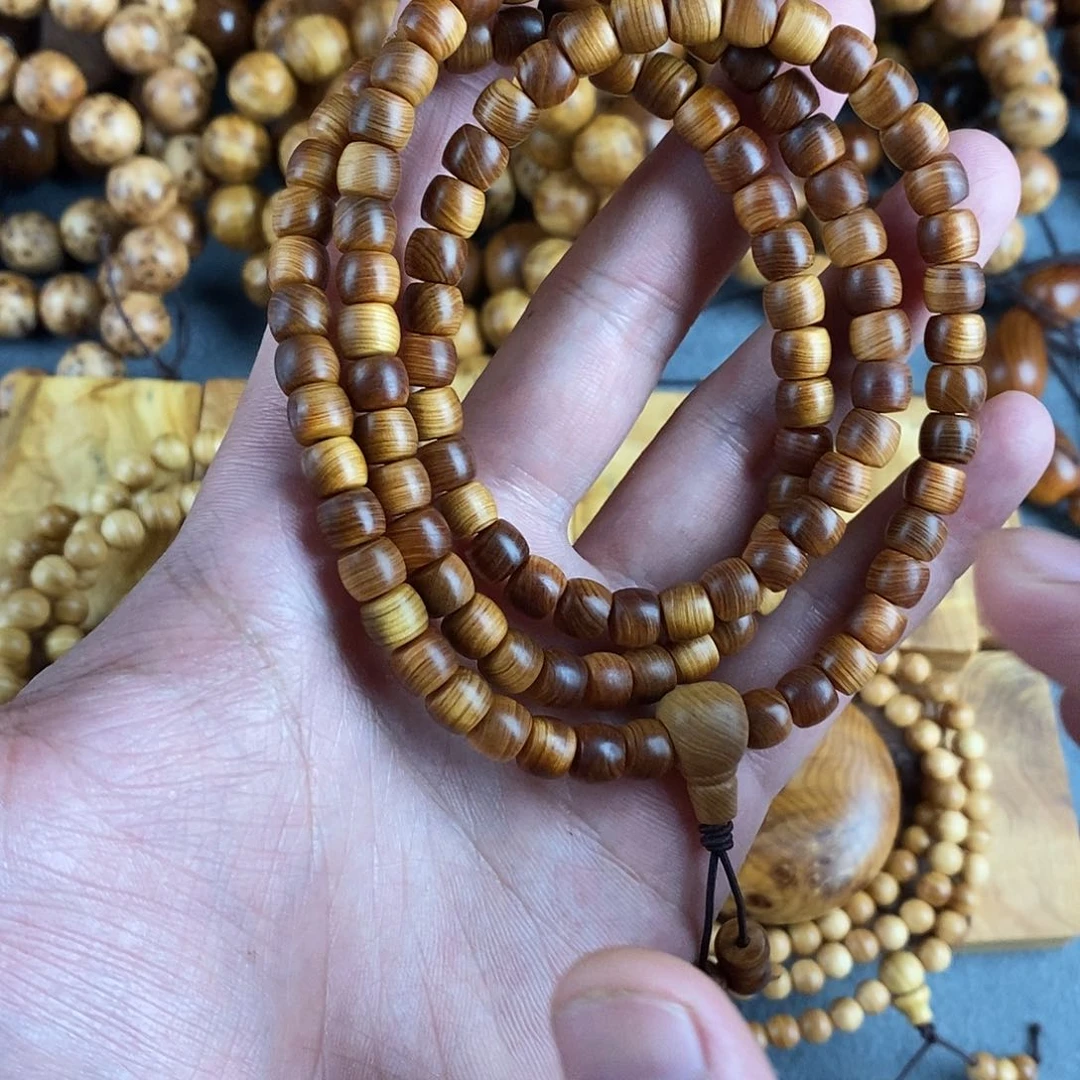 柏木（崖柏）手串/手链6/7精工直切