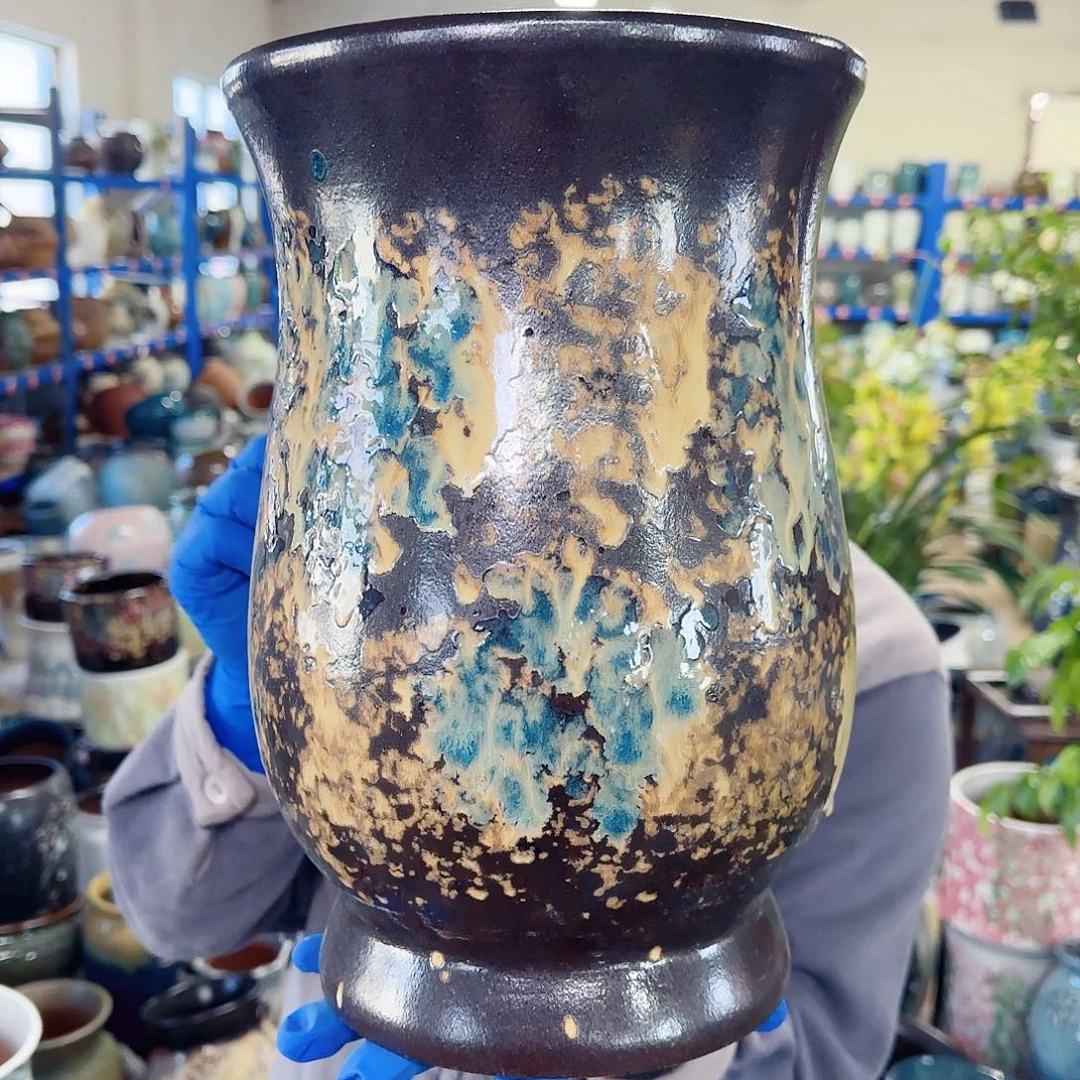 紫砂花盆高30口20