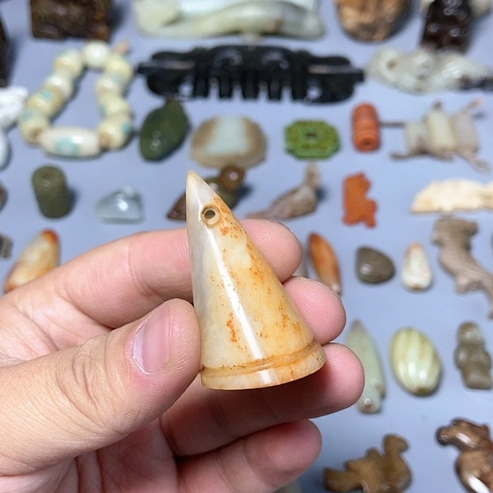 和田玉未镶嵌颈饰121