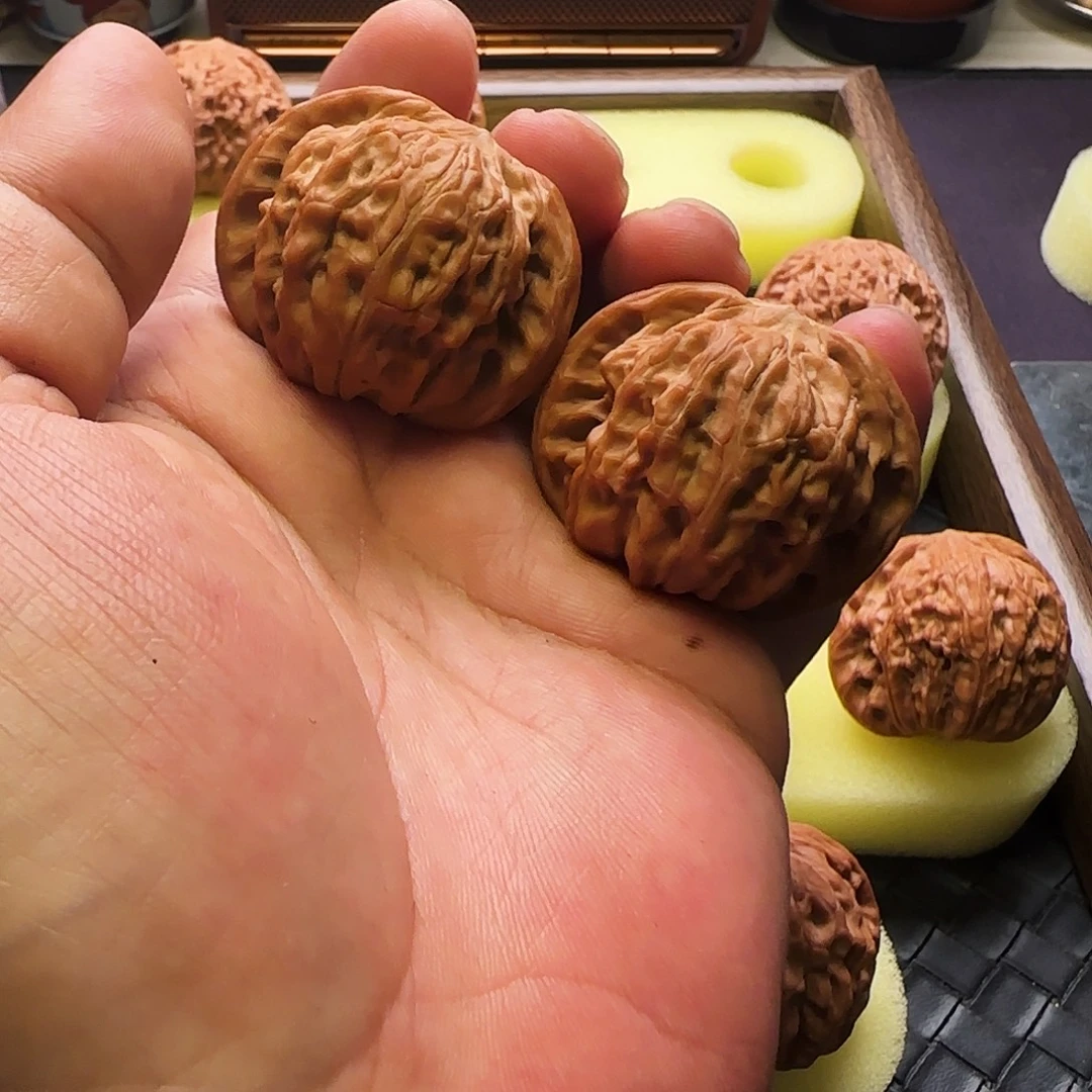 Z***q把件文玩核桃磨盘