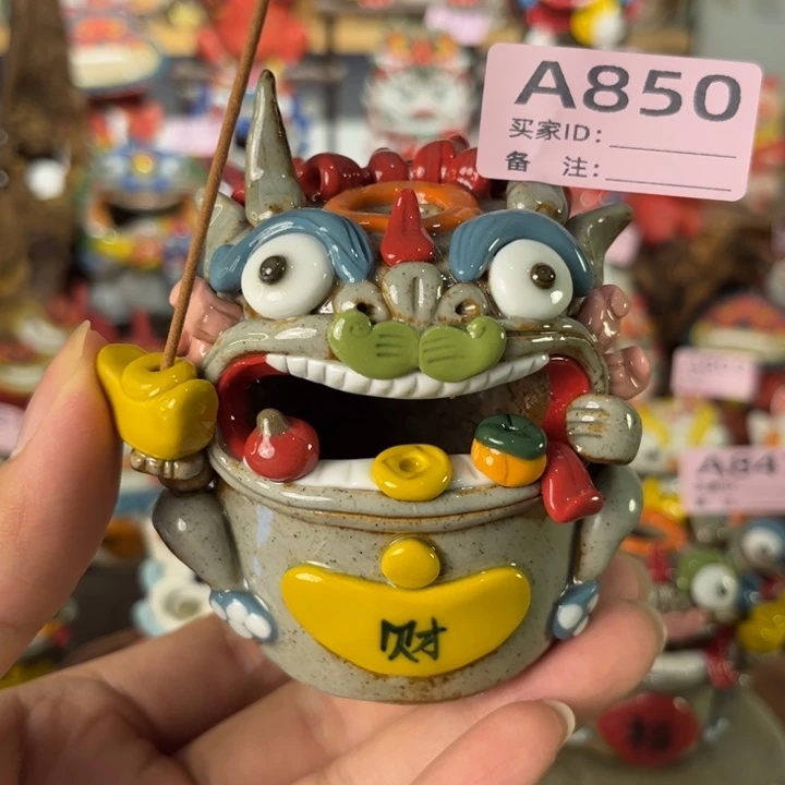泥塑纯手工茶宠摆件