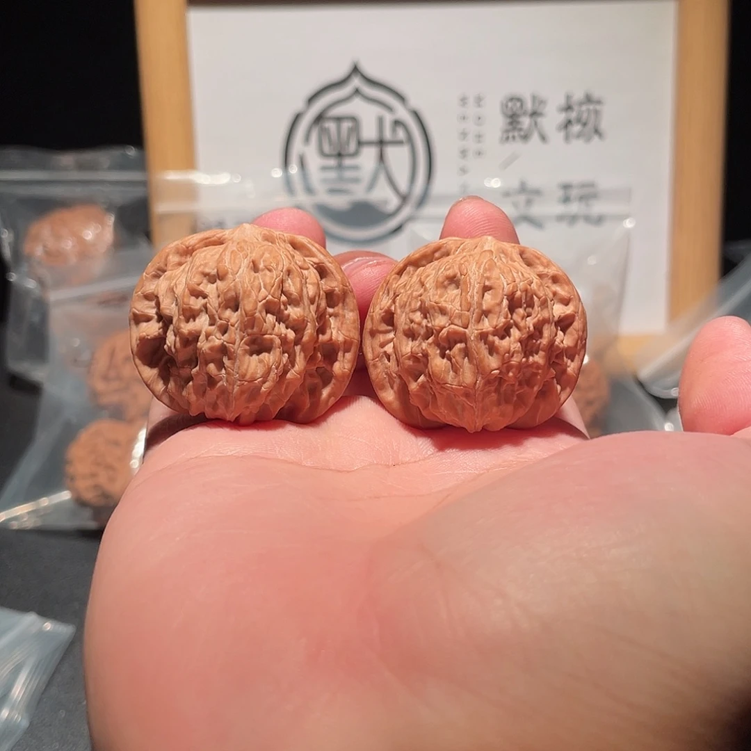 吊坠文玩核桃38全品磨盘