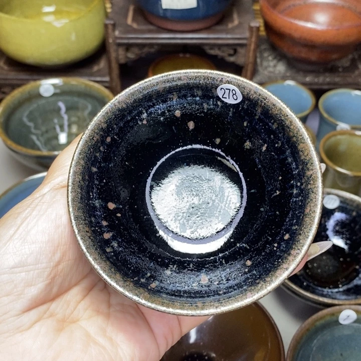 茶盏建窑建盏主人杯