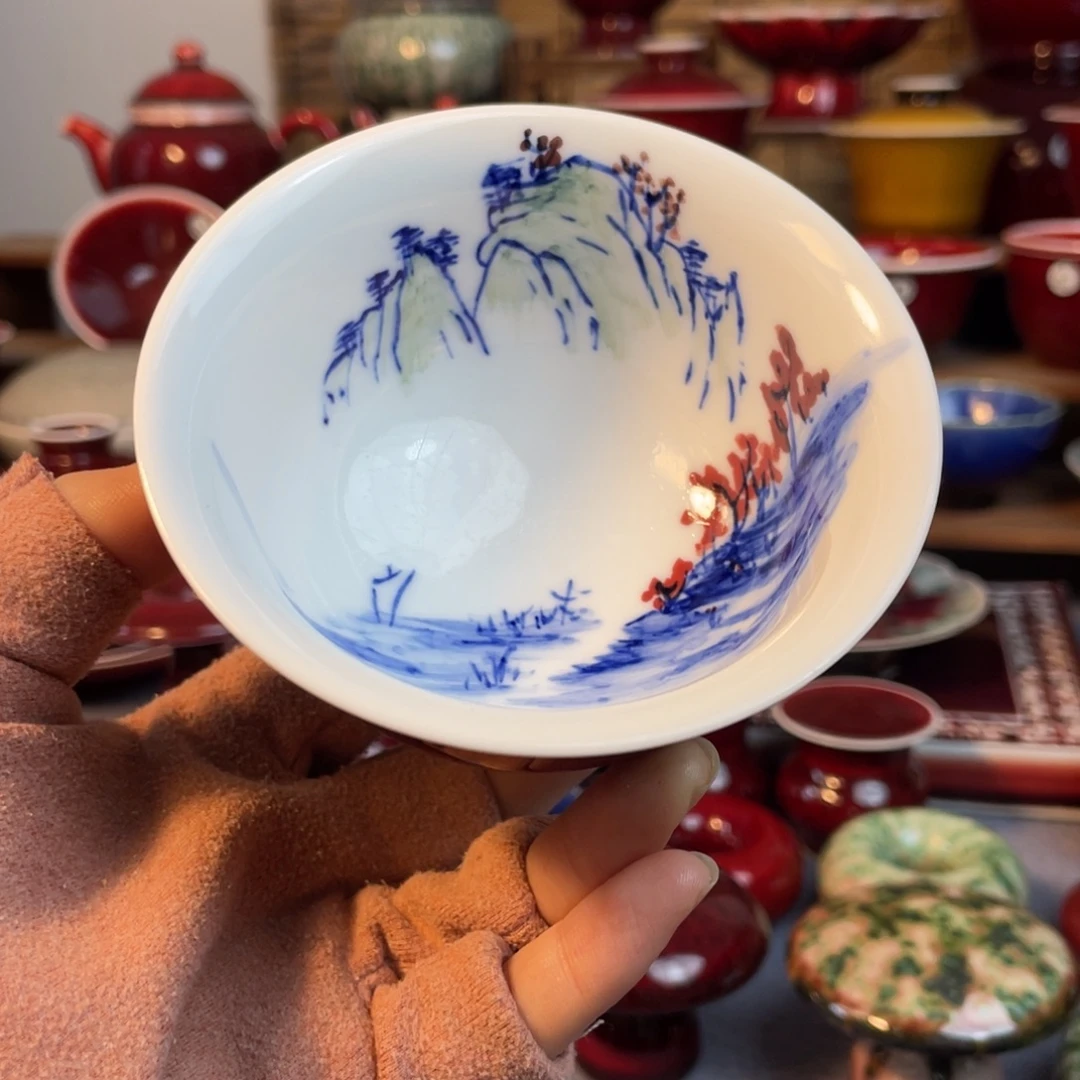 景德镇原矿陶瓷 压手