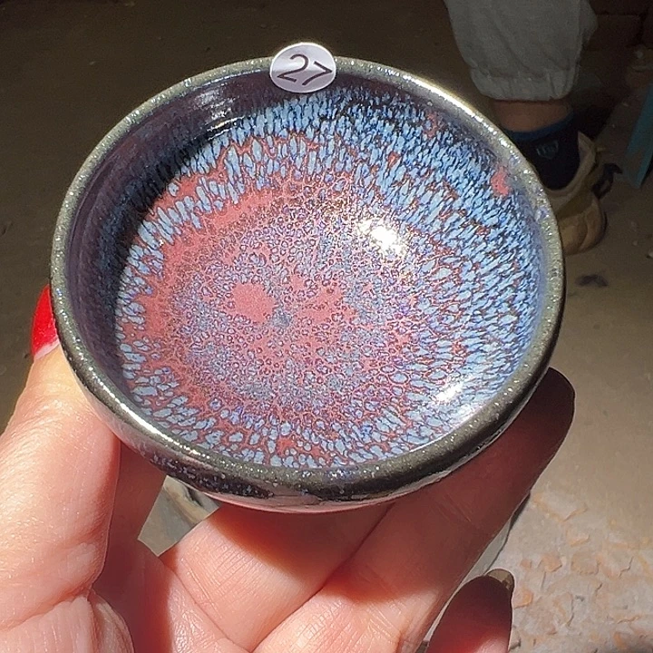 瓷便携款宋御柴烧精品主人杯