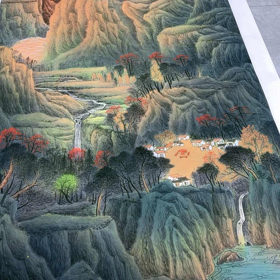 【闪购商品】国画风书法作品欣赏，书法作品欣赏，