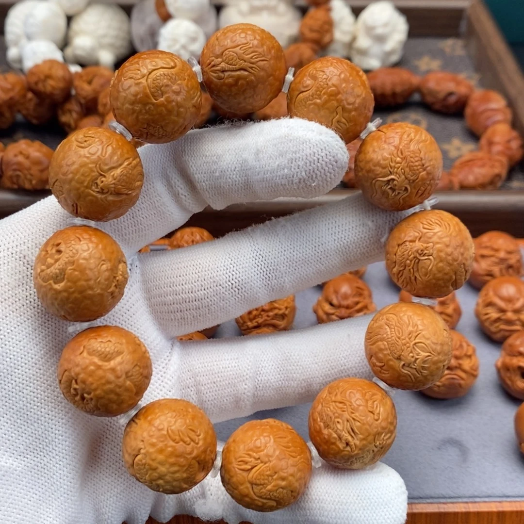 手串/手链橄榄核2.1正圆大龙球