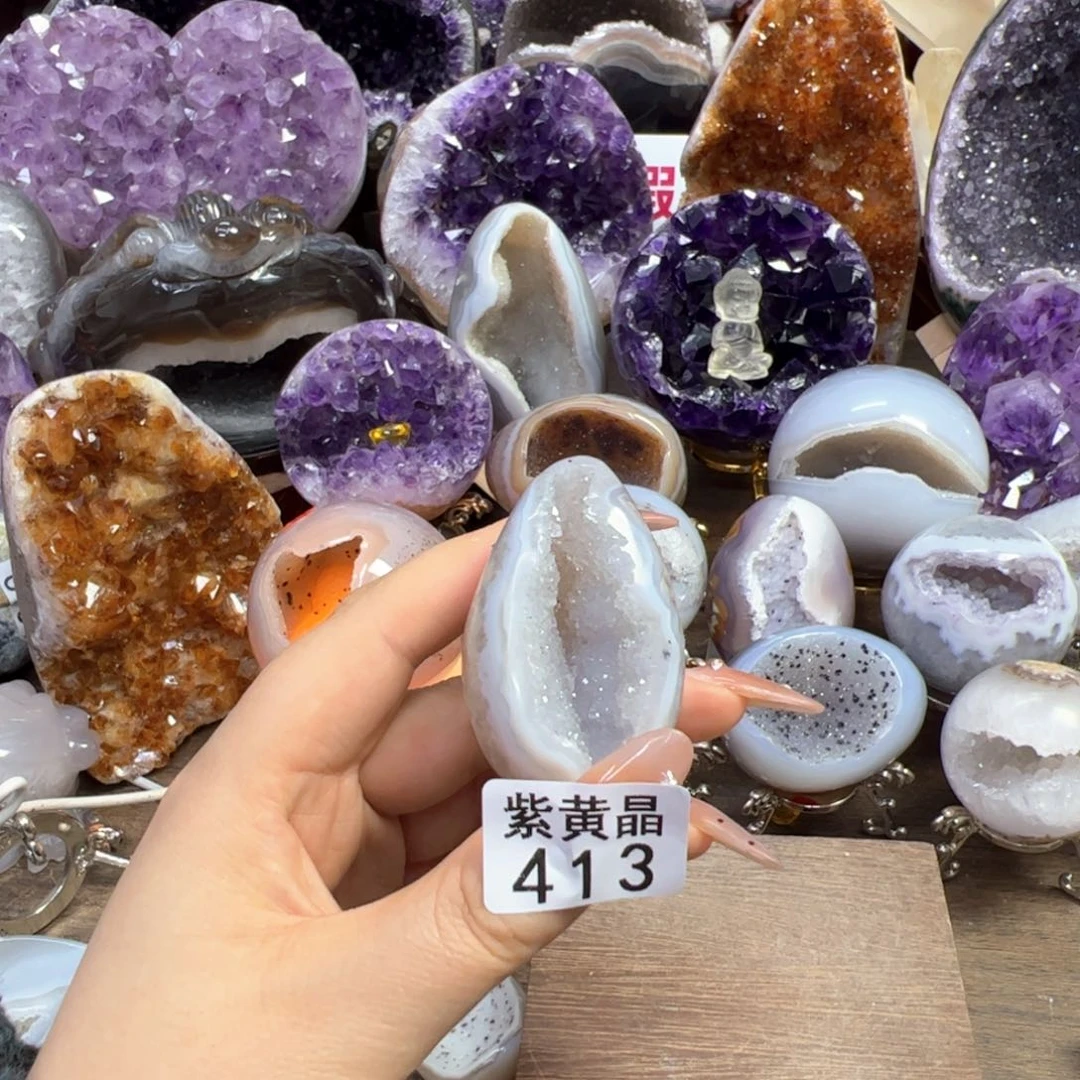 未镶嵌珠宝半成品水晶413