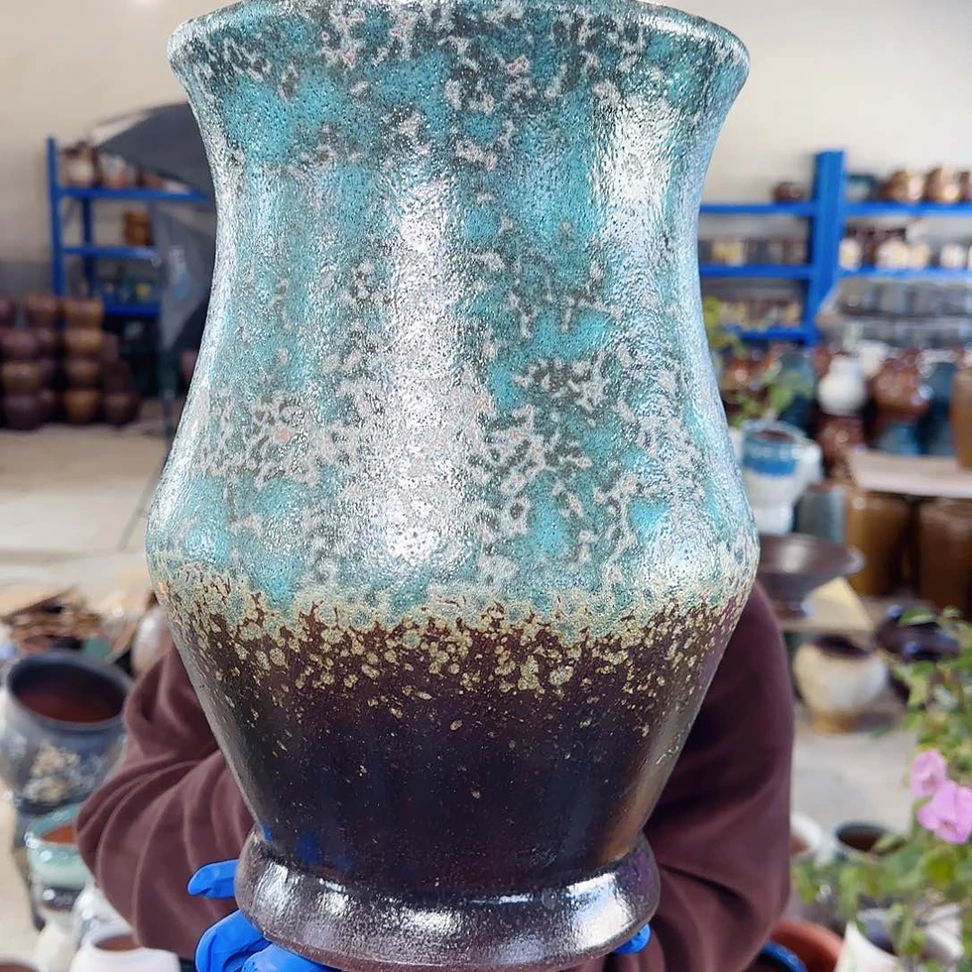 紫砂花盆高30口20