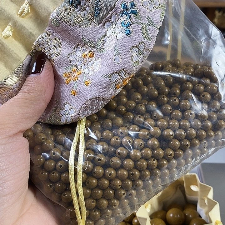 泥塑瑕疵木樨0.6香包