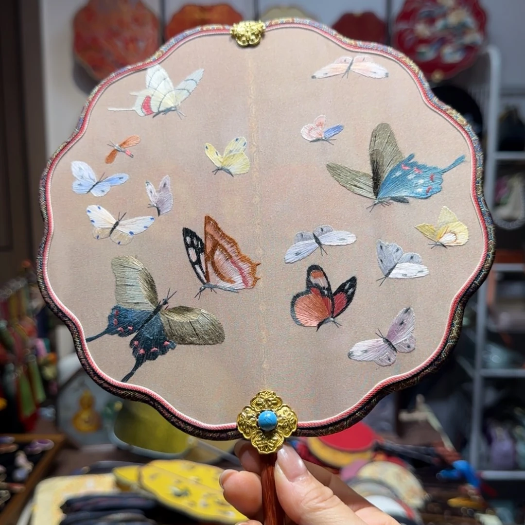 菜***菜织绣纯手工苏绣双面绣