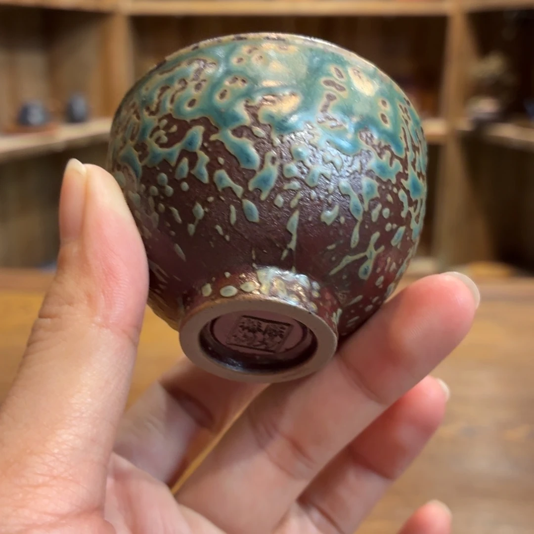 柴烧老岩泥茶器皿