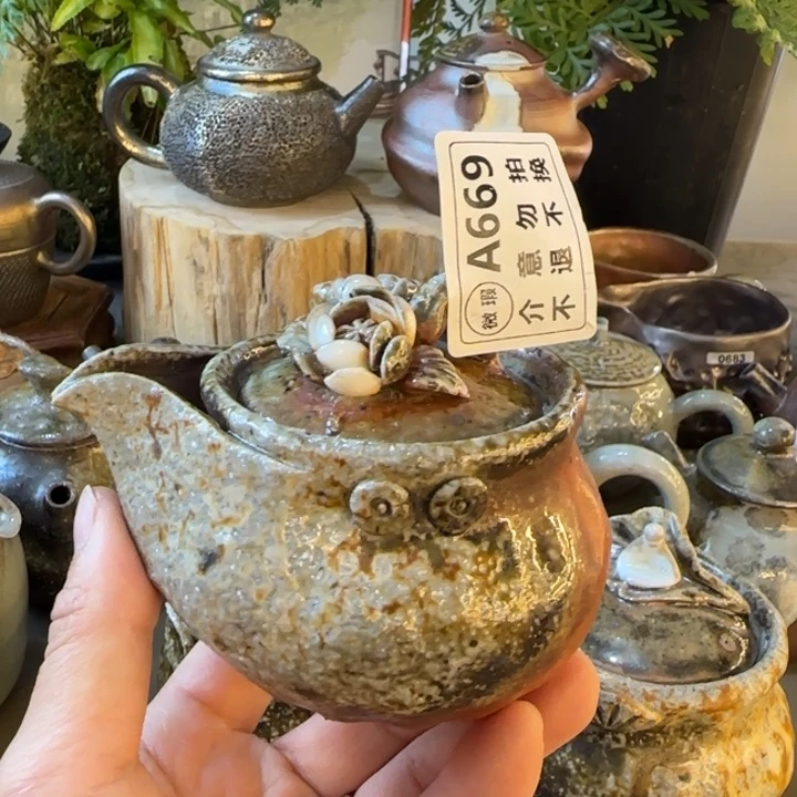 紫砂茶壶柴烧福利新品多多