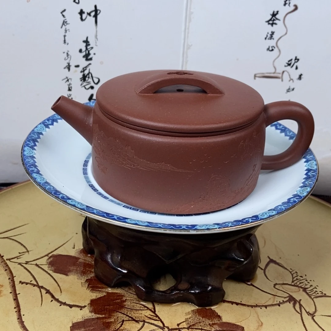 紫砂茶壶全手200 容量宜兴紫砂壶