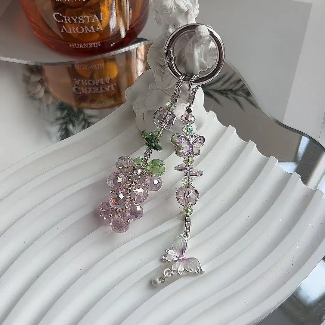 B152  晶晶葡萄  原创设计手机链