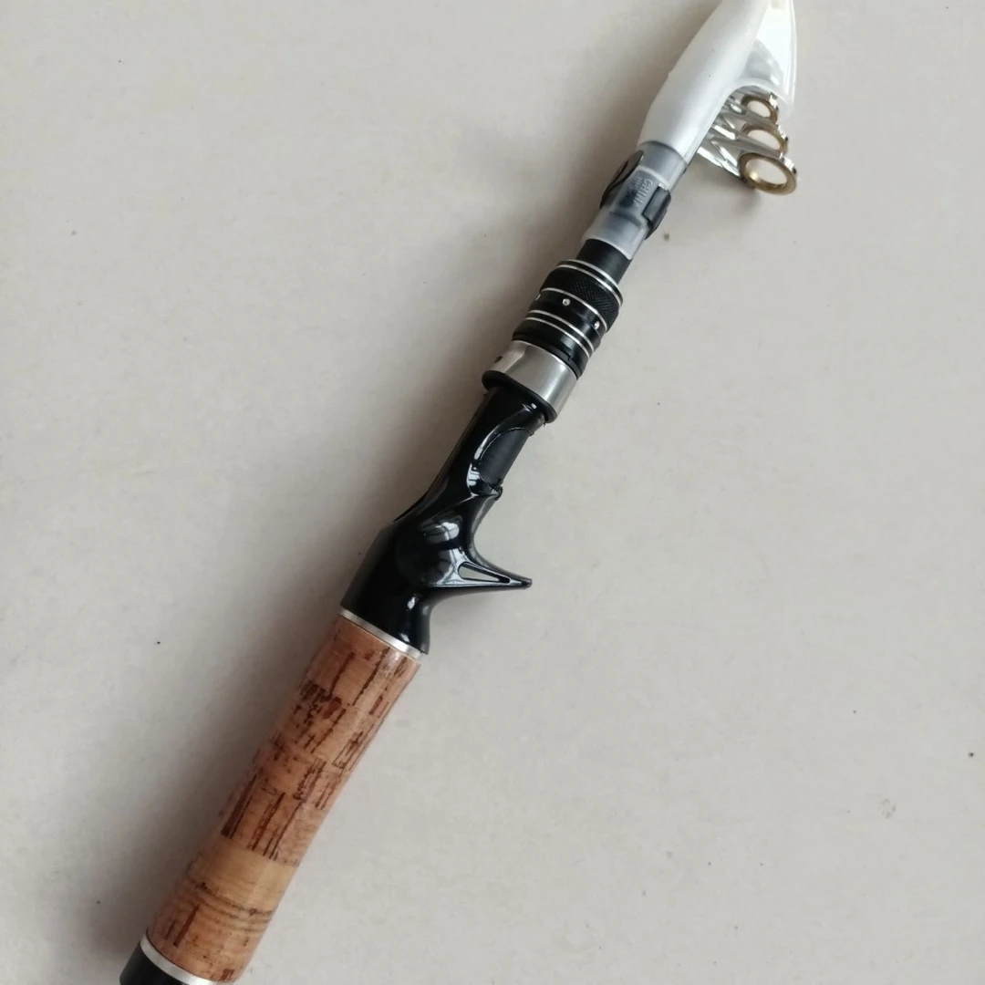 超短节路亚竿路滑竿伸缩竿小海竿方便携带单杆抛竿方便携带