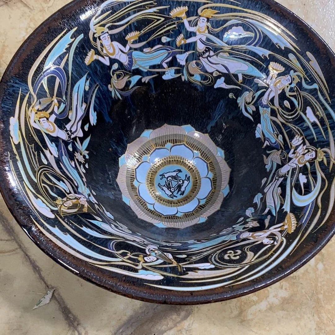 用***3瓷片建盏12562899 99