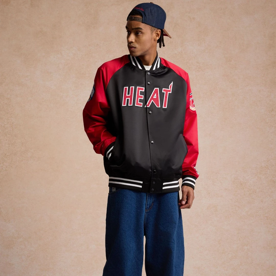 Mitchell&Ness公牛湖人热火Lifestyle中性无帽外套