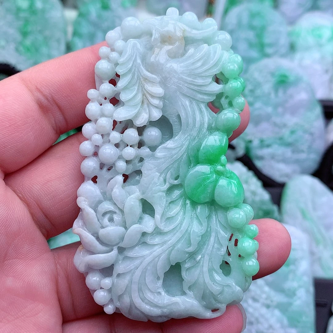 翡翠吊坠(不含链)未镶嵌