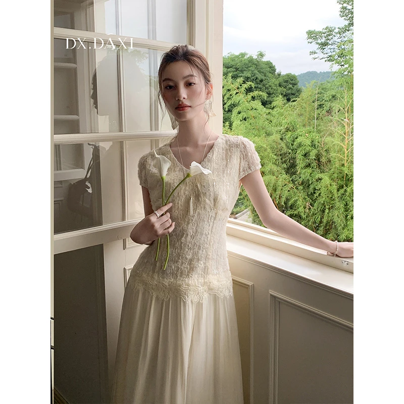 代大喜【花悦梦境】欧若风裙子女款爆款2025新款连衣裙气质百搭长裙