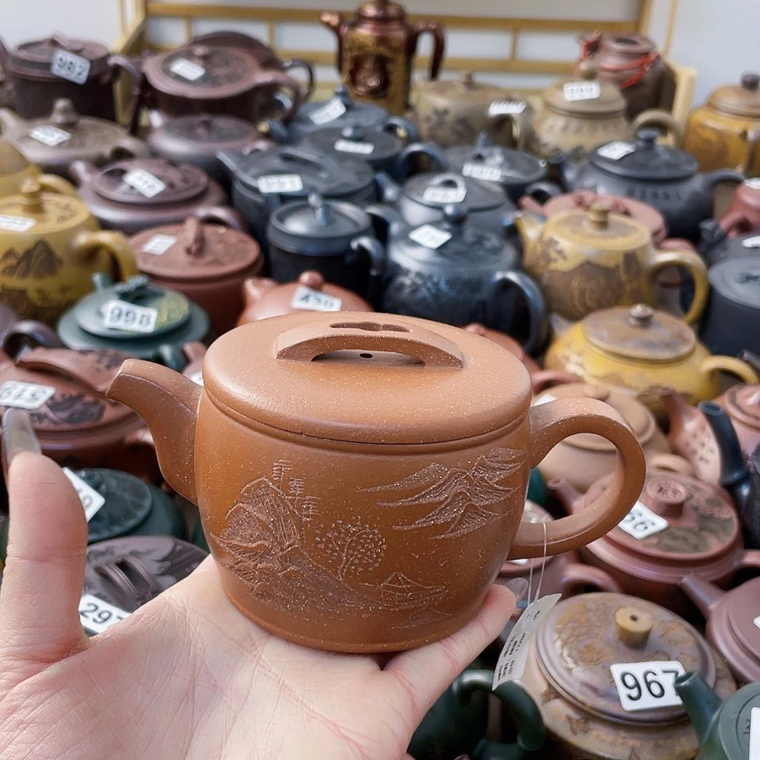 茶壶紫砂紫砂微瑕