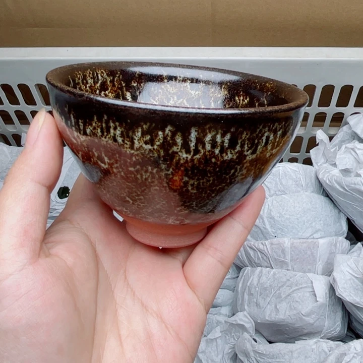 茶盏建窑建盏主人杯