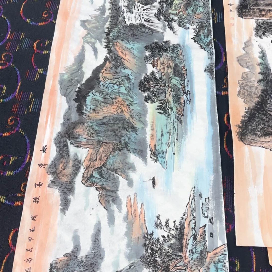 国画M****°高红梅小六尺童