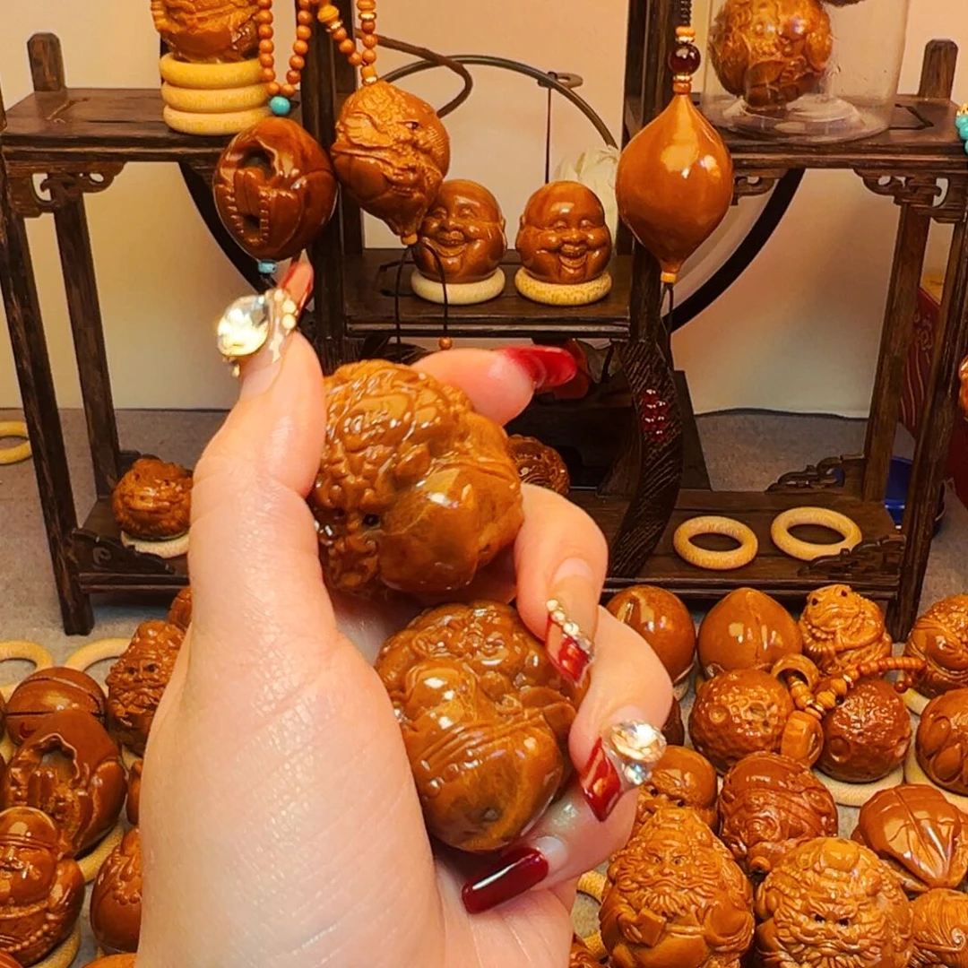 橄榄核手串/手链古**装钟馗➕蝉仙