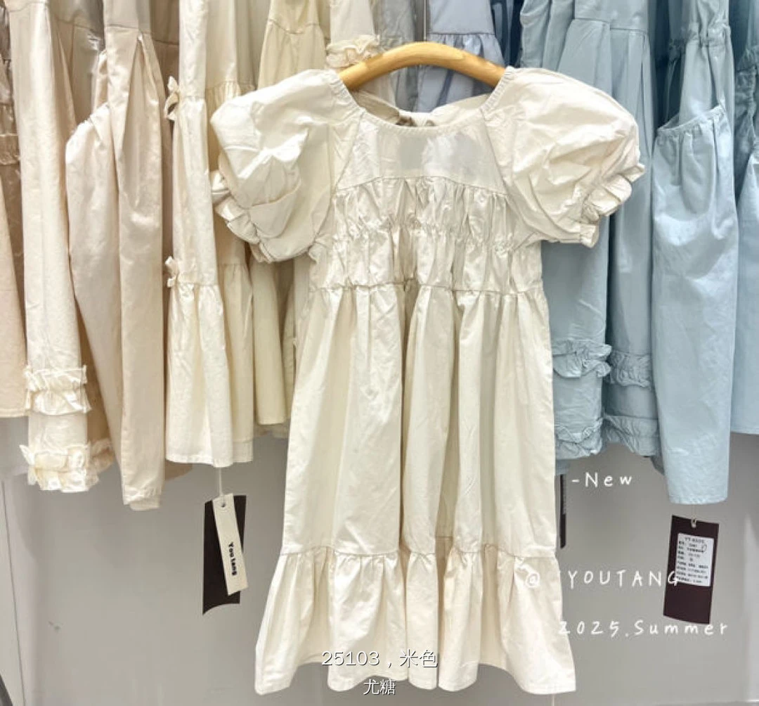 女童棉布裙休闲韩版舒适儿童