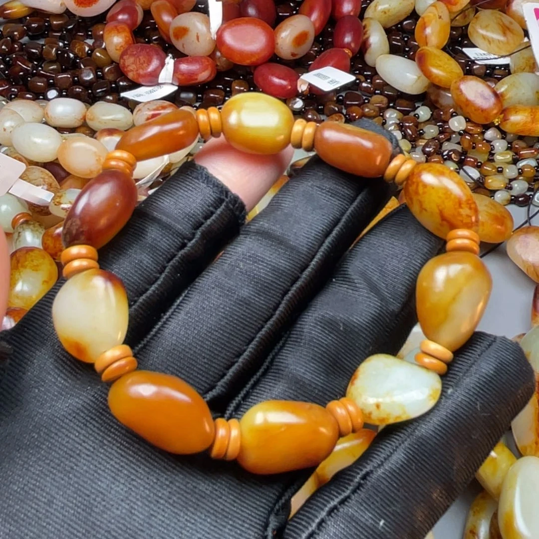 和田玉手链未镶嵌