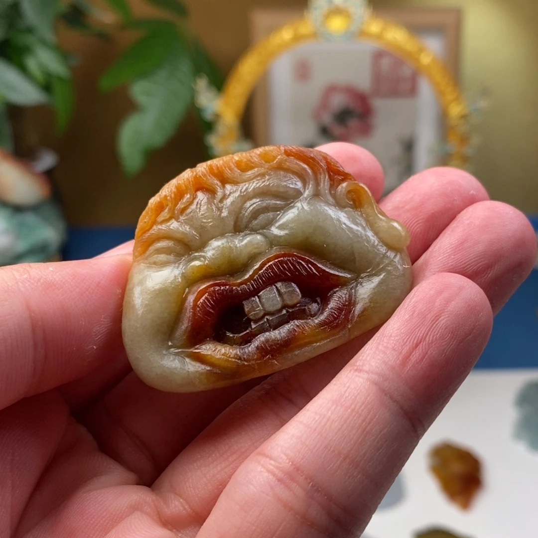 定制翡翠未镶嵌开怀大笑