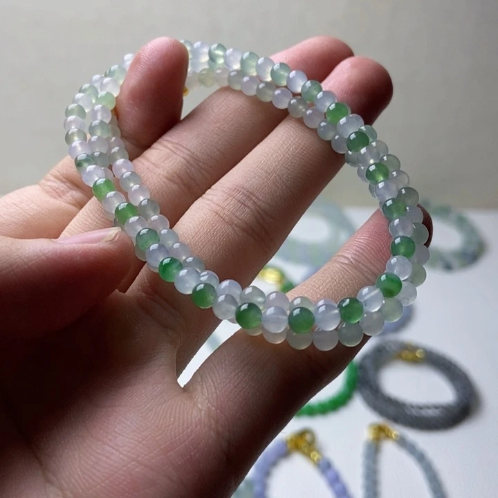 定制翡翠未镶嵌缅甸翡翠A货卡4.2