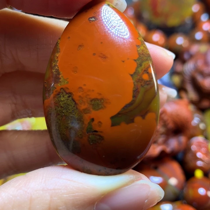 玛瑙/玉髓战国红吊坠未镶嵌