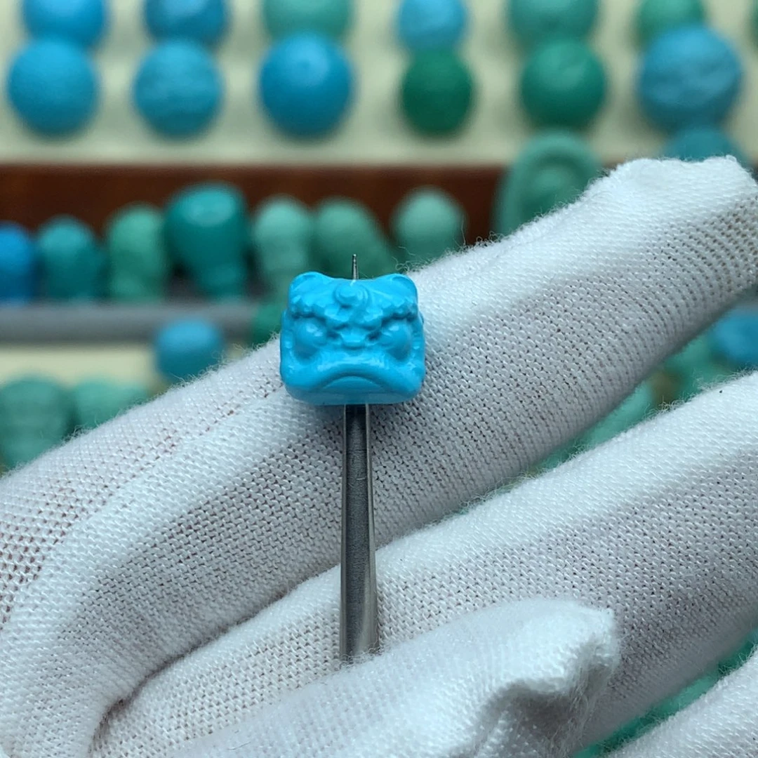 高瓷蓝卡9.2醒狮墩子