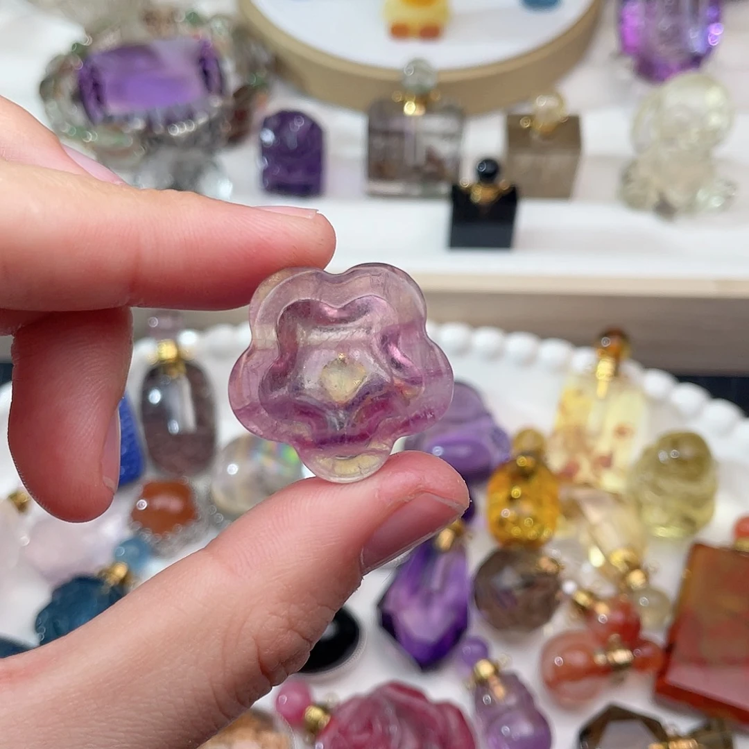 水晶颈饰未镶嵌齐*天然水晶吊坠742