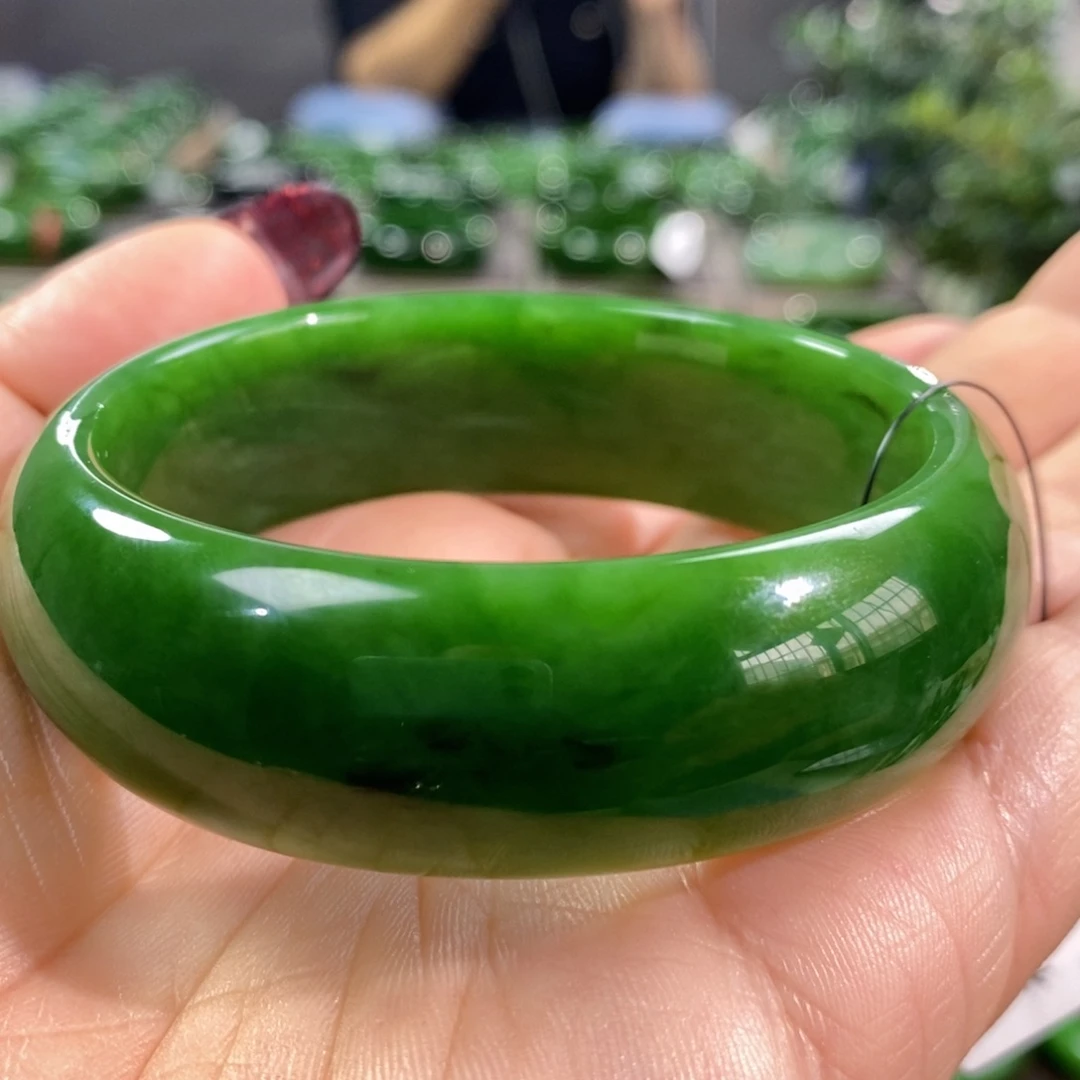 和田玉（碧玉）手镯未镶嵌