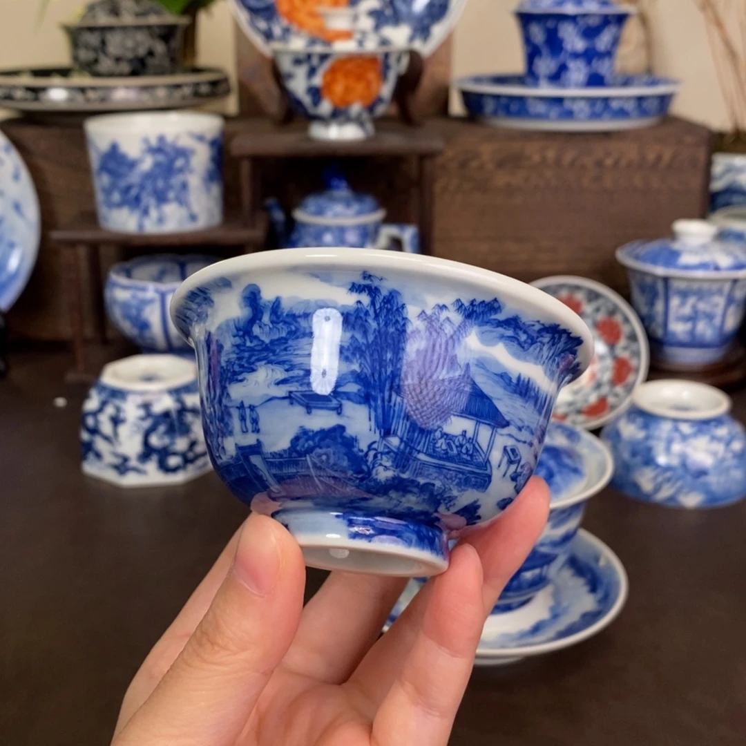 景德镇陶瓷手工手绘