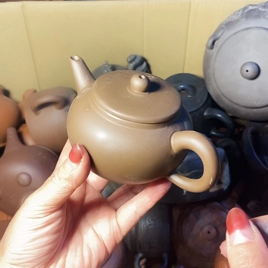 全手工制作宜兴紫砂壶