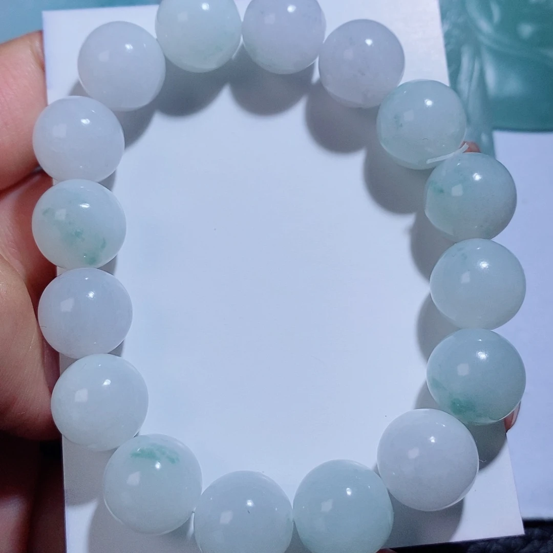 定制翡翠未镶嵌毛货付款后确认抛光