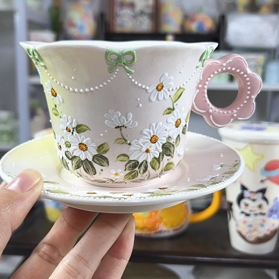 手绘高温釉下彩陶瓷