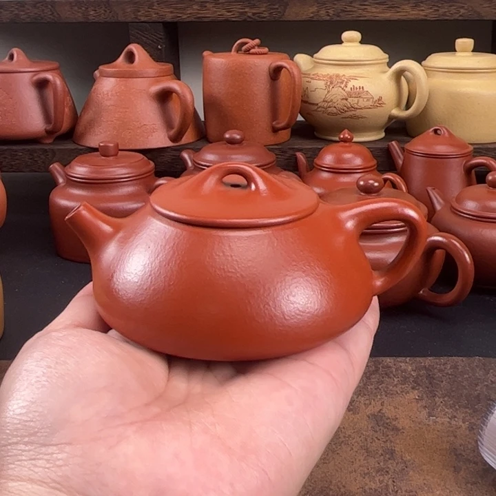 杨***东茶壶紫砂全手景舟石瓢