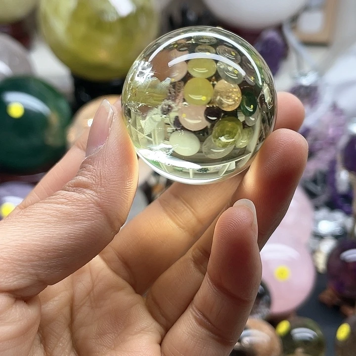 水晶天然水晶卡4.15，7号未镶嵌L****y