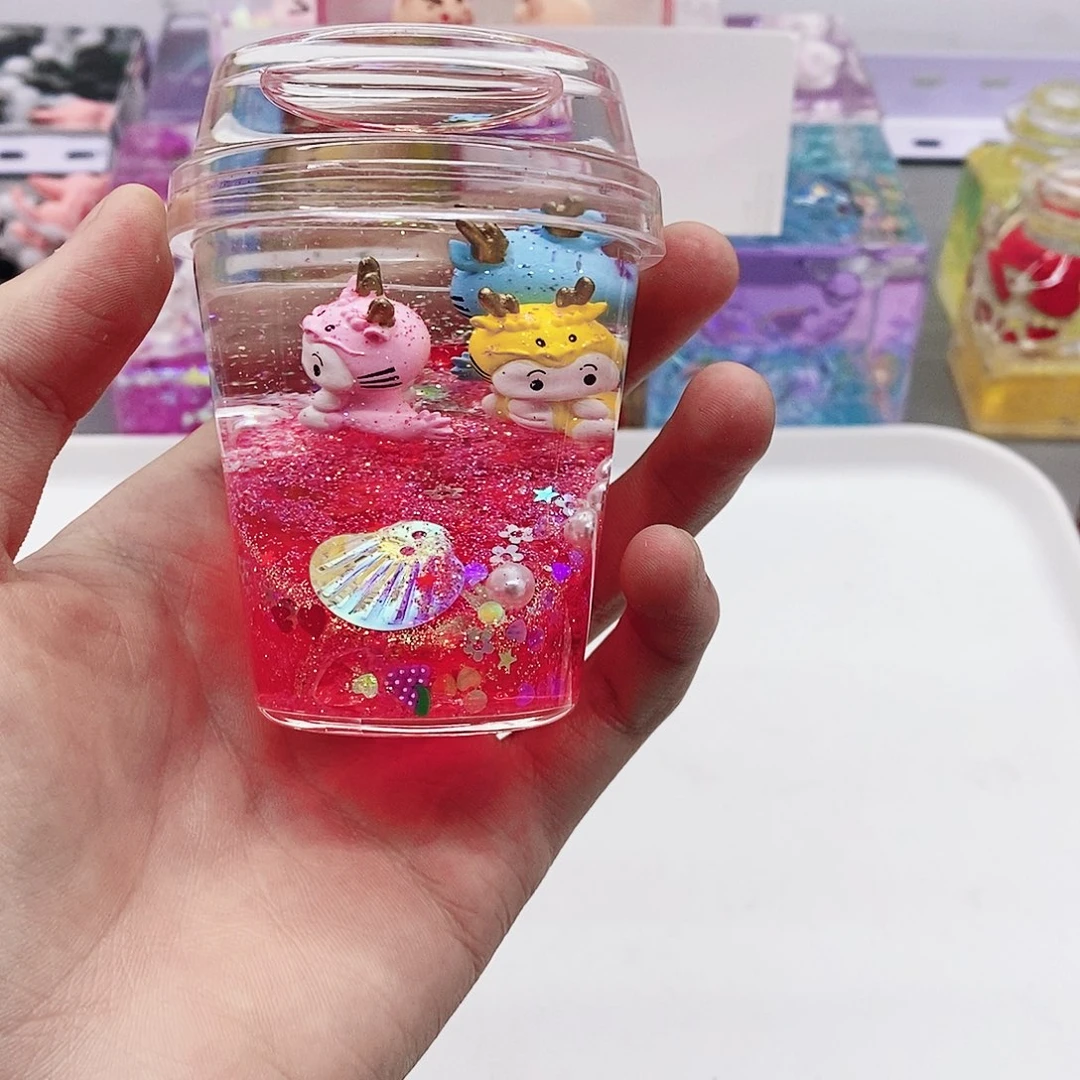 有机玻璃流沙瓶云朵
