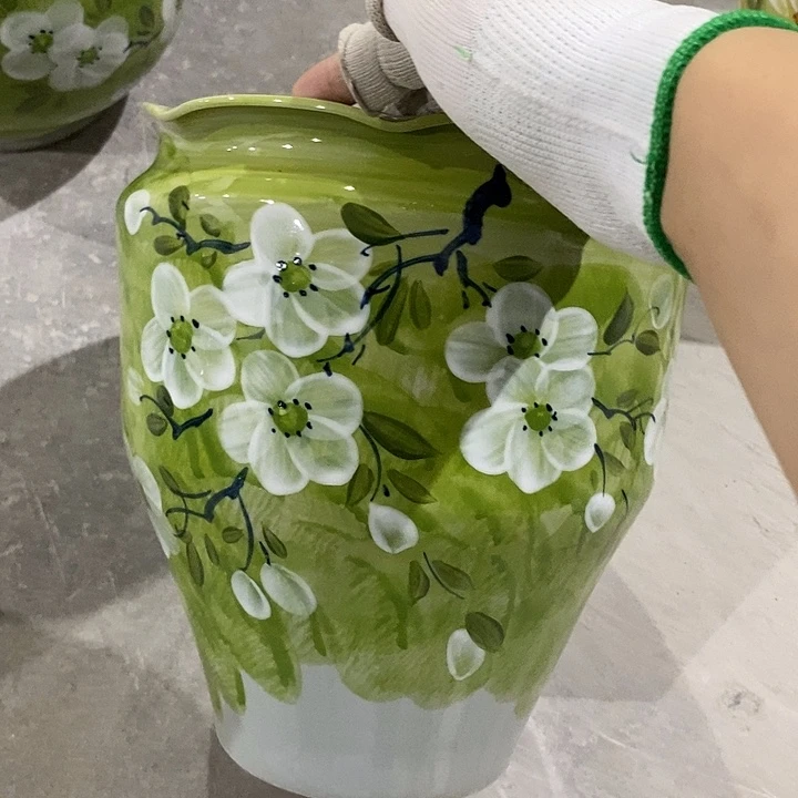 罐23xc景德镇陶瓷花盆