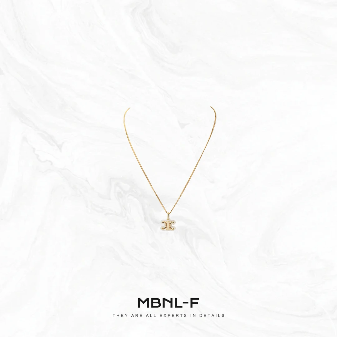 MBNL-F 合金项链  镀金高级奢感百搭气质项链 秦磊XM-XSP692