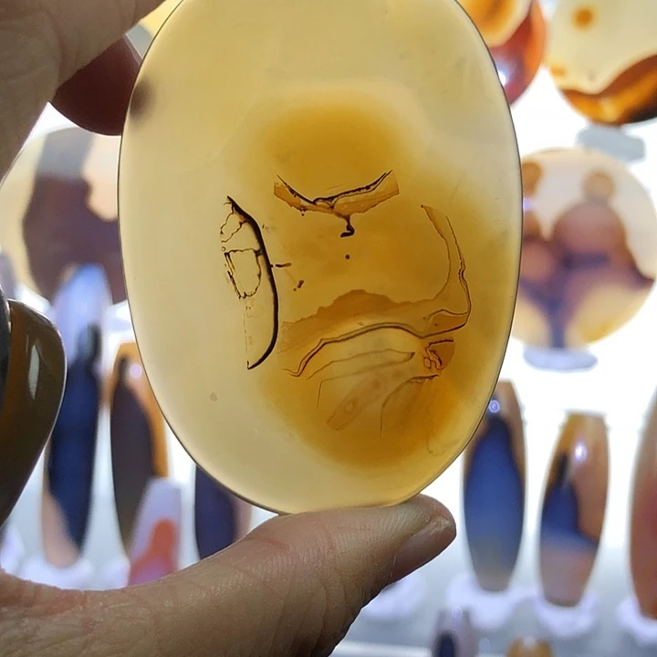 查罗石未镶嵌珠宝半成品112